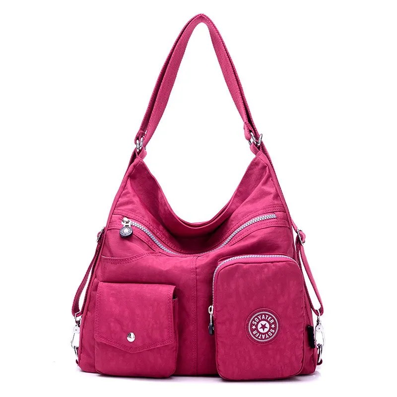 Christmas Gift Brands Luxury Handbags Women Bags Designer Waterproof Nylon Crossbody Bags for Women 2021 Large Capacity Lady Shoulder Bag Tote